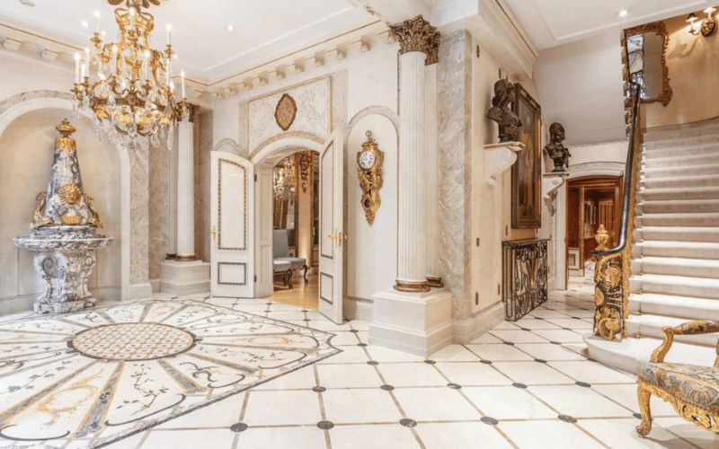 Biệt thự Luxury hiện đại thường sở hữu diện tích rộng 300–500m²