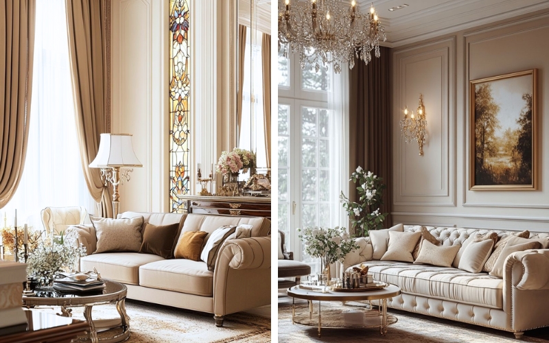 New Home 24H là đơn vị tiên phong tại TP.HCM trong thiết kế và thi công nội thất phong cách Luxury