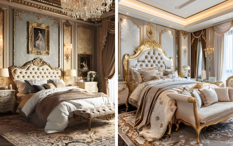 Ga giường và gối cotton hoặc linen mềm mại với tông màu nhẹ nhàng