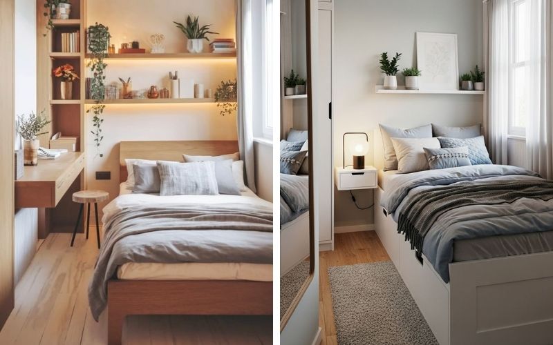 Các món đồ được thiết kế đa chức năng hoặc có thể gấp gọn khi không sử dụng