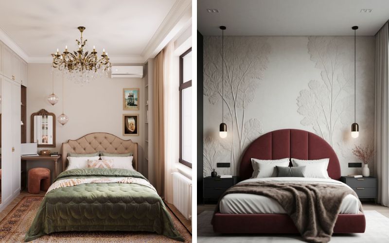 Đồ decor đa năng là lựa chọn lý tưởng cho phòng ngủ nhỏ 8m2 giúp không gian luôn gọn gàng