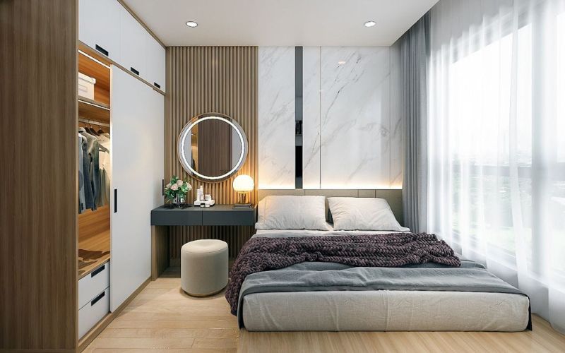 Thiết kế phòng ngủ nhỏ 10m2 đẹp, tối ưu diện tích không gian